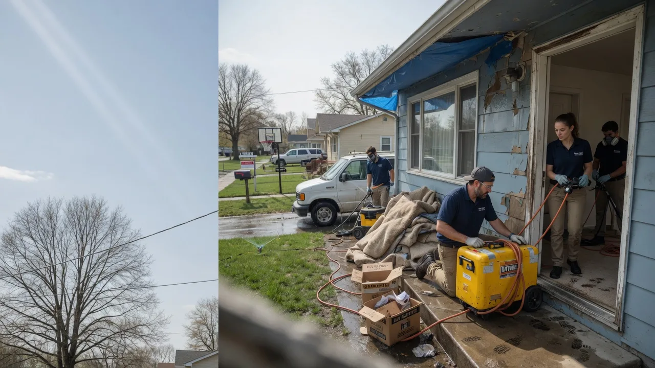 Basement Flood Cleanup in Francesville, IN near me